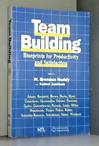 Team Building: Blueprints for Productivity and Satisfaction