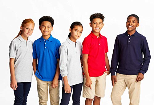 French Toast Kid Girl's 2-Pack Short Sleeve Polo Shirt School Uniform4