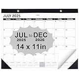Desk Calendar 2025-2026, 14' X...
