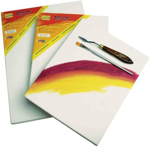 Kreul Solo Goya Toile Sur Châssis 80x100cm - Coton 100% Apprêté 4 Fois Pour Huile Et Acrylique