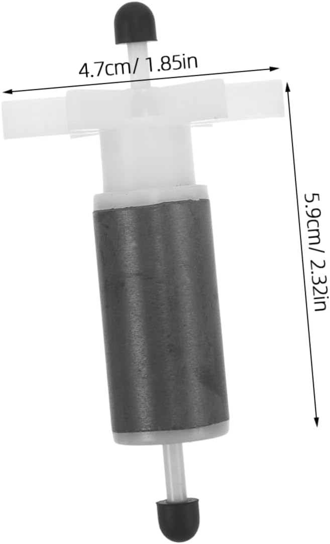 TEHAUX Submersible Pump Rotor Impeller Replacement for Water Pumps Shaft Accessory for Fish Tanks Fountains and Spa Pools Durable and Efficient Design