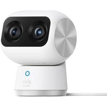 eufy Indoor Cam S350, Indoor Surveillance Camera, 4K, Dual Cameras, K.I | Indoor surveillance camera with 8&times; zoom and 360&deg; PT