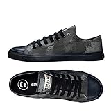Ethletic Unisex Canvas Sneaker Black Cap Lo Cut Fairtrade Produkt