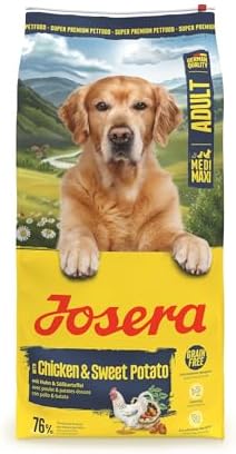 JOSERA Adult Chicken & Sweet Potato (1 x 12.5kg) Premium Dry Food...