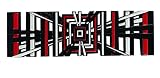 NEUZIK 3D Alloy Plaid Rear Decor Badge Stickers Three-Dimensional Decor Plaid Emblems Mark Compatibl