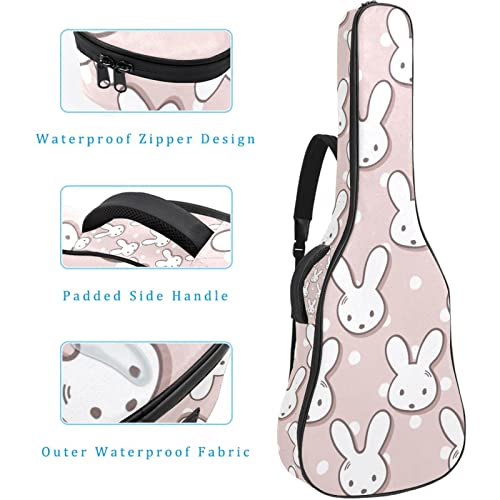 Housse de guitare acoustique imperméable 42.9 pouces