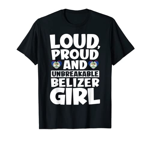 Belice Diseño Beliceños Hombres y Mujeres Camiseta