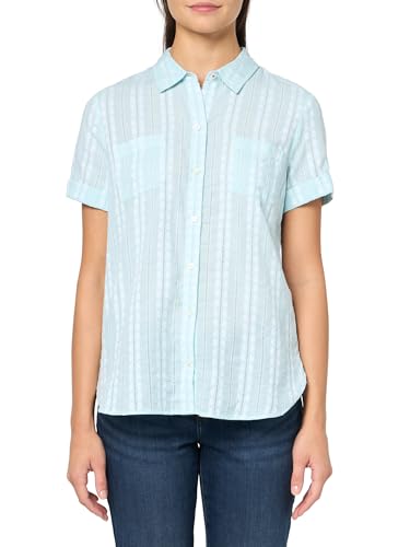 Image of Nautica Women's Button Front Short Sleeve Camp Shirt