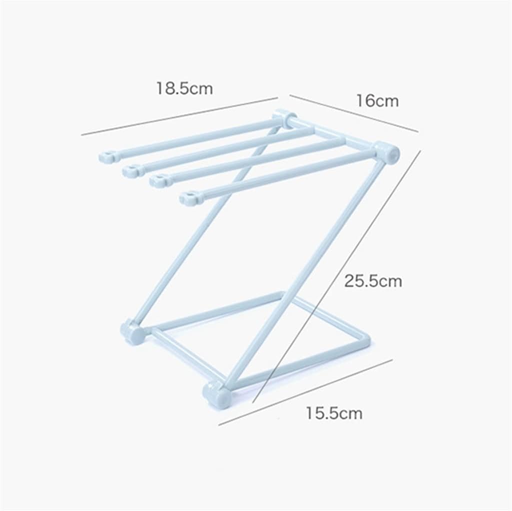 Kitchen Bathroom fold Storage Rack Cup Towel Holder Stand Toilet for Accessories Save Space