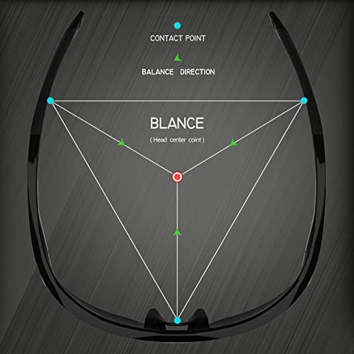 Deafrain Sports Polarized Sunglasses For Men Women Cycling Running Baseball Driving Fishing Golf Flexible Frame Tr90 Glasses #TOP4