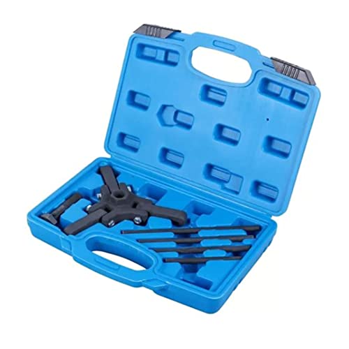 Flywheel Crankshaft Pulley, Rust Resistant Harmonic Balancer Puller Tool 3 Jaw Compact For Trucks #TOP30