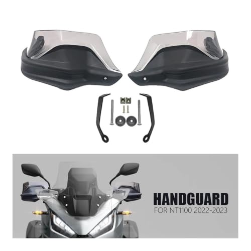 Protège-mains pour Honda NT1100 2022-2023 déflecteurs guidon noir