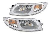 DEPO 33A-1101L-AS 33A-1101R-AS International Driver And Passenger Side Replacement Headlight Assembl