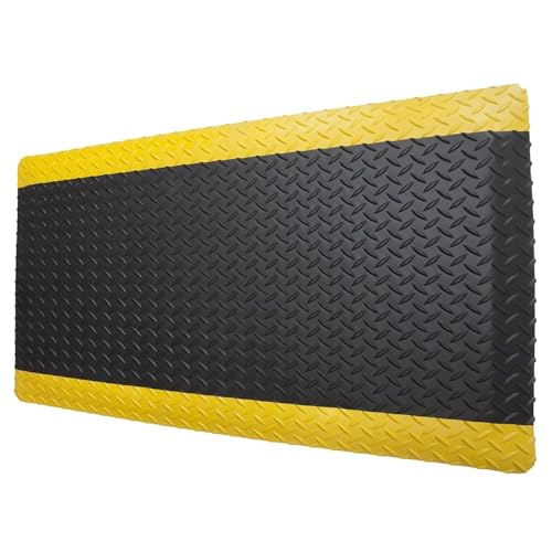 Tapis de sol conducteur anti-fatigue imperméable et antistatique pour milieu industriel