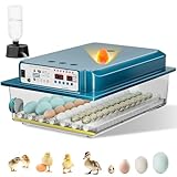 Couveuse Oeuf Automatique, Incubateur Oeuf Automatique 24-36 Oeufs avec Retournement Automatique des Oeufs et...