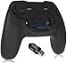 Produktbild Maegoo Controller für PC PS3 Wireless, 2.4 GHz Remote Game Controller Gamepad Joystick mit Dual Shock Wiederaufladbar für Playstation 3 und PC Windows 10 XP 7 8 8.1 Smart TV/ TV Box (Schwarz)