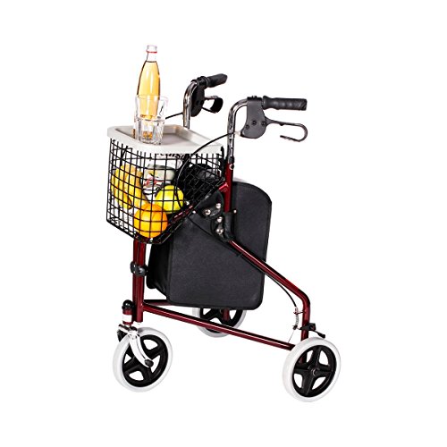 Drive Medical Rollator TriWalker, rot
