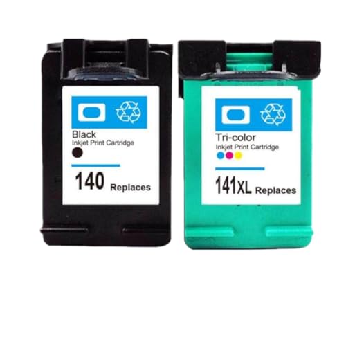 Pack de cartouches d'encre compatibles 140 et 141 pour imprimante de bureau C4283 C4483 C5283