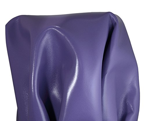 Nat Leathers Purple Smooth Calf Finish Semi Shiny Handbag Strap Seating Upholstery Shoe 19-22 Square Feet Sq.ft. Cowhide Genuine Leather Hide Skin (19-22 Sq.ft) #TOP26