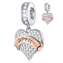 Amazon.com: April Birthstone Charms 
