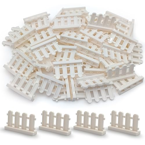 SPRITE WORLD White Picket Fence Pieces