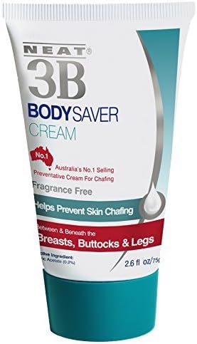 Neat Feat 3B Body Saver Skin Chafing Antiperspirant Cream, 2.6 Fluid Ounces by Neat Feet
