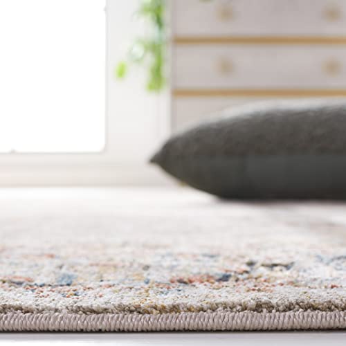 Tapete SAFAVIEH Silverado Beige y Rust 5' x 8' Oriental miniatura 5