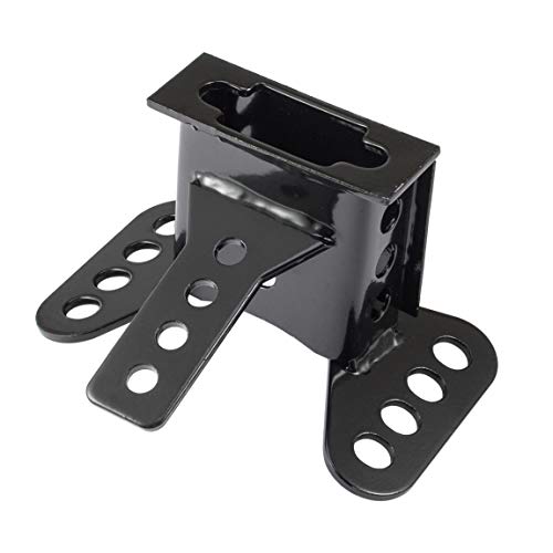 PBYMT Black Adjustable Driver Rider Bracket Compatible for Harley Davidson Touring Road King Electra Glide Street Glide 2009-2020