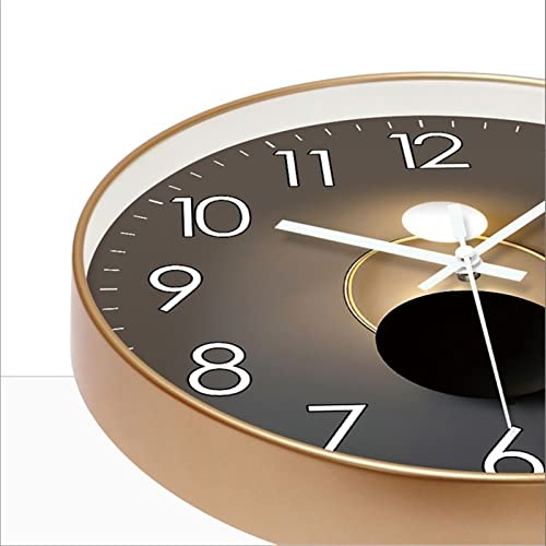Reloj de pared digital de 25cm para decoracion de dormitorios modernos en color elegante 3