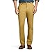 IZOD Men's American Chino Flat Front Slim Fit Pant, Khaki, 30W x 32L