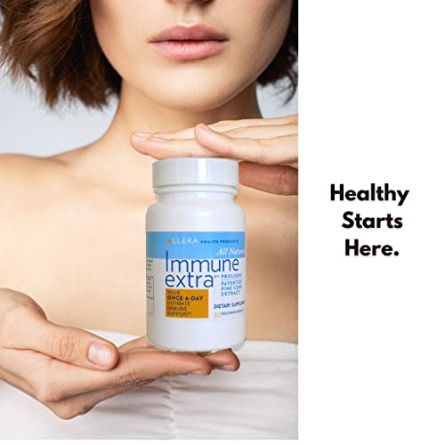 Allera Health Pine Cones Capsules - Organic & Vegan Proligna Plant-Based Diet Supplement - Helps Support Healthy Immune System Response - Powder Extract Harvested From Wild Crafted Trees - 30 Caps #TOP5