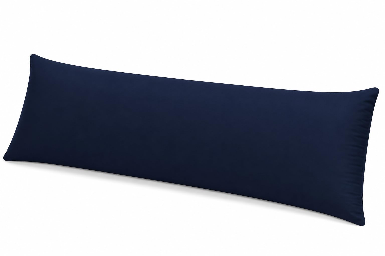AmigoZone Bolster Pillowcases - Pregnancy Maternity Orthopaedic Support Pillowcase (Super King 6FT (72"), Navy Blue)