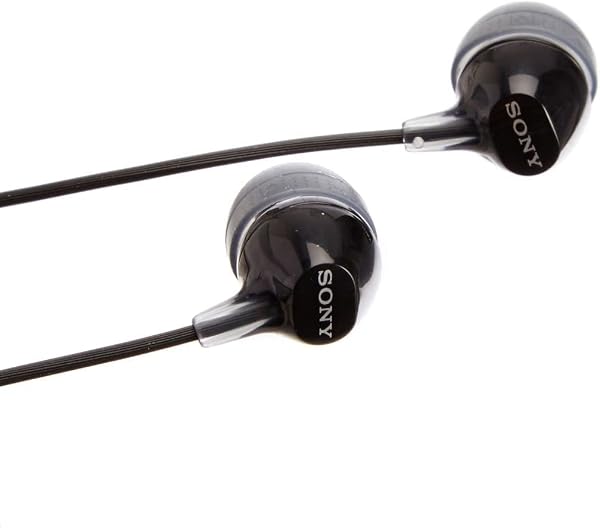 Sony MDR-EX15AP - Cuffie in-ear con microfono, Auricolari in silicone, Nero - 3