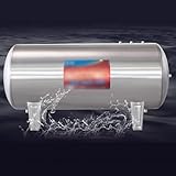 SHADAOYU Horizontal Water Storage Tank, Household Stainless Steel Pressure Tank, Automatic Tap Water Booster Tank for School/Industry/Agriculture Water with Installation Accessories(250L/66Gal)