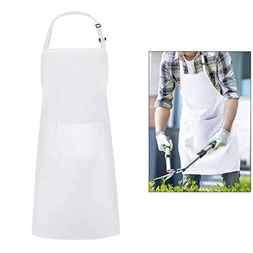 Tablier de cuisine adulte avec poche sangle ajustable polyester anti-tache - 6