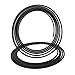 Tip Seal Service Replacement for Edwards nXDS10i Dry Scroll Pumps, Alternative Tip Seal Repair Solution for Science and Industrial Vacuum Pump Maintenance, Dark Gray, One Set (2 pcs)