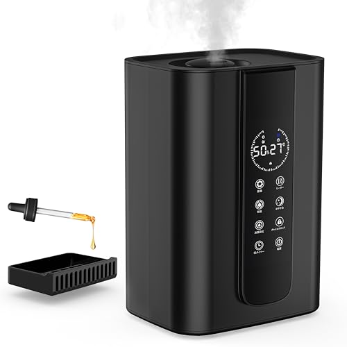 Uoiai ハイブリッド加湿器 5.5L ブラック