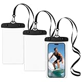 Stalora Lot de 3 coques étanches universelles pour smartphone - Écran...
