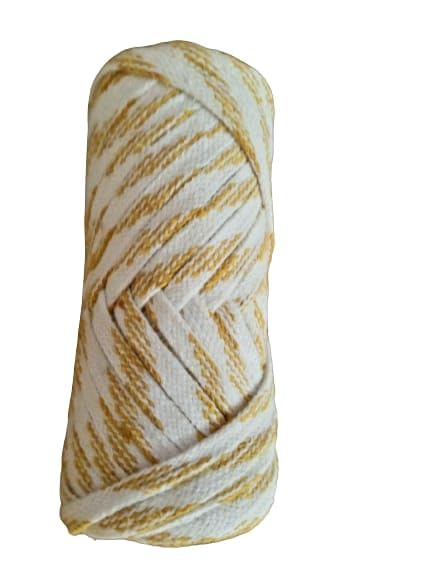 Pyjama Naada Flat Dori String with Stick,100% Cotton,Pure Cotton Flat String for Payjama,Lehenga,Sari,Ethnic Dresses, Petticot & Salwar (Yellow & White, 25 Meters/Roll)-picture-31