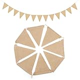 decorar bolsas papel kraft 【Tamaño del banderín】- 13cm x 16cm