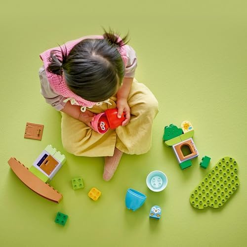 LEGO DUPLO My First Denge ve Dizme Ağacı 10440-18 Ay ve Üzeri Çocuklar için Eğitici, Öğretici ve Yaratıcı Oyuncak Yapım Seti (27 Parça) - Görsel 5
