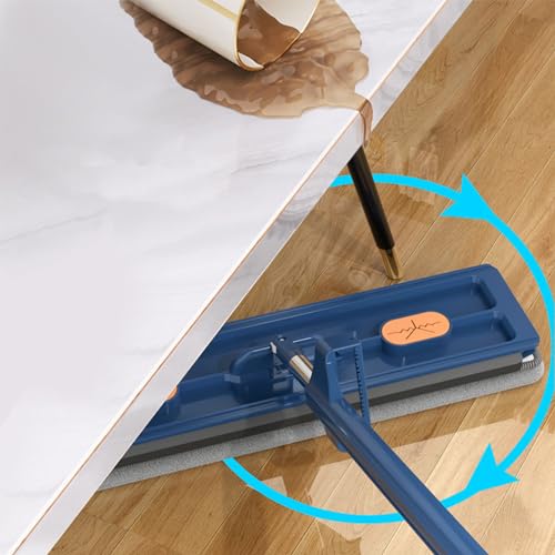 Ensemble de nettoyage de sol super absorbant et seau d'essorage rotatif compact - 7