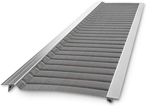 Stainless Steel Micro-Mesh, Raptor Gutter Guard: A Contractor-Grade DIY Gutter Cover That fits Any roof or Gutter type-48ft to a Box and fits a 6" Gutter.