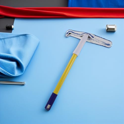 UKCOCO Trapeador para Lavado de Autos 12 Pulgadas Funda de Microfibra Azul y, Kit de Limpieza para Coche Reutilizable, Herramienta para Limpieza de Ventanas y Cuidado Exterior - imagen 9