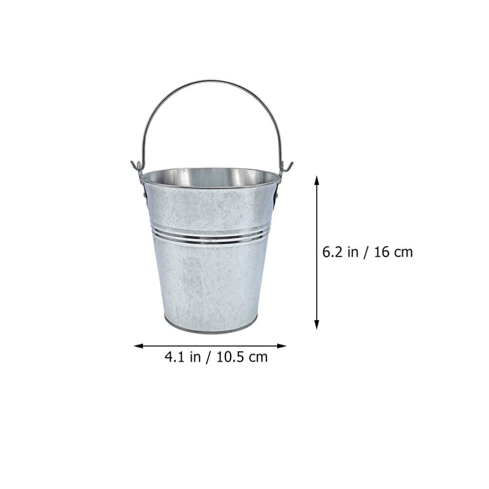 INOOMP Secchio Raccogliogocce Barbecue in Ferro, Kit con 10 Fodere
