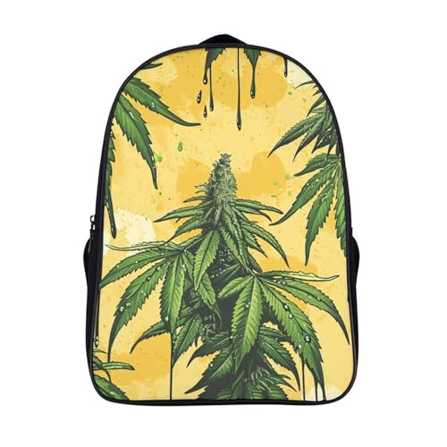 Mochila escolar de palmeras 40x28x16cm para niños y niñas