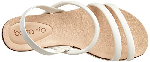 Tamanco Feminino Beira Rio Napa Turim Sem Salto Off White 37