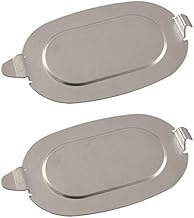1979-1993 Mustang Snap in Floor Pan Metal Drain Covers Plugs Pair