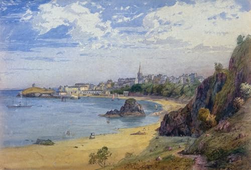 Tableau Tenby de Baker Pyne affiche impression sur toile 60x90cm pour decoration murale