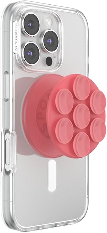 PopSockets Phone Grip for MagSafe, Magnetic Holder, Phone Stand, Suck-Up - Putty